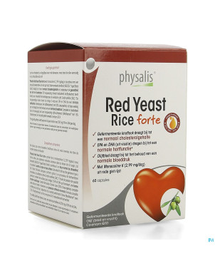 Physalis red yeast rice forte    caps 60