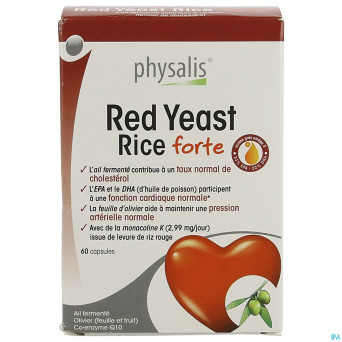 Physalis red yeast rice forte    caps 60