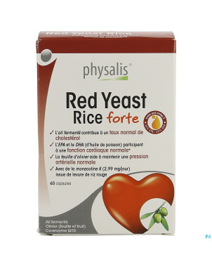Physalis red yeast rice forte    caps 60