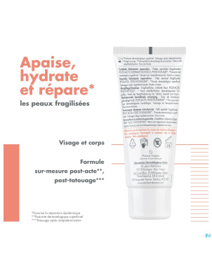 Avene cicalfate+ soin hydra&reparateur   tube 40ml
