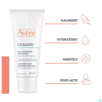 Avene cicalfate+ soin hydra&reparateur   tube 40ml