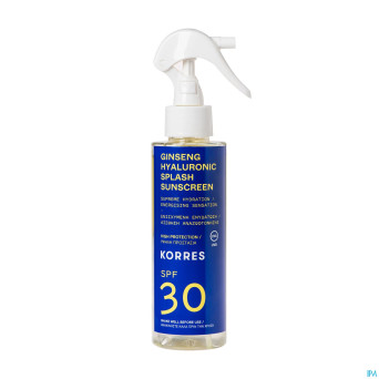 Korres ks ginseng hyal. sol ip30 vis.&corps 150ml
