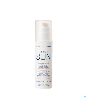 Korres ks apres soleil yogourt cooling gel   150ml