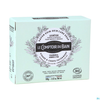 Le comptoir du bain savon solide detox    100g