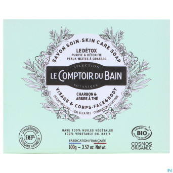 Le comptoir du bain savon solide detox    100g