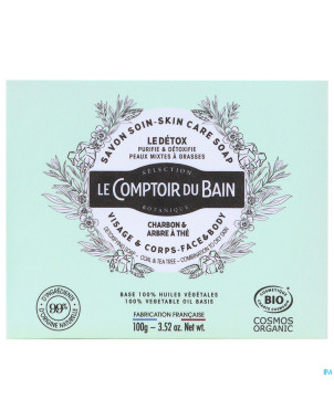 Le comptoir du bain savon solide detox    100g
