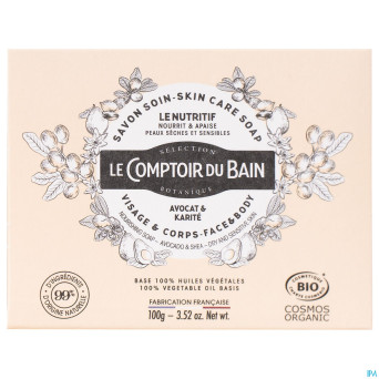 Le comptoir du bain savon solide nutritif    100g