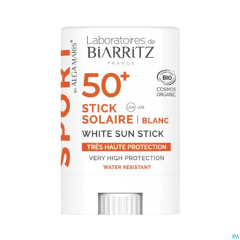 Alga maris stick solaire sport ip50+ blanc 12g