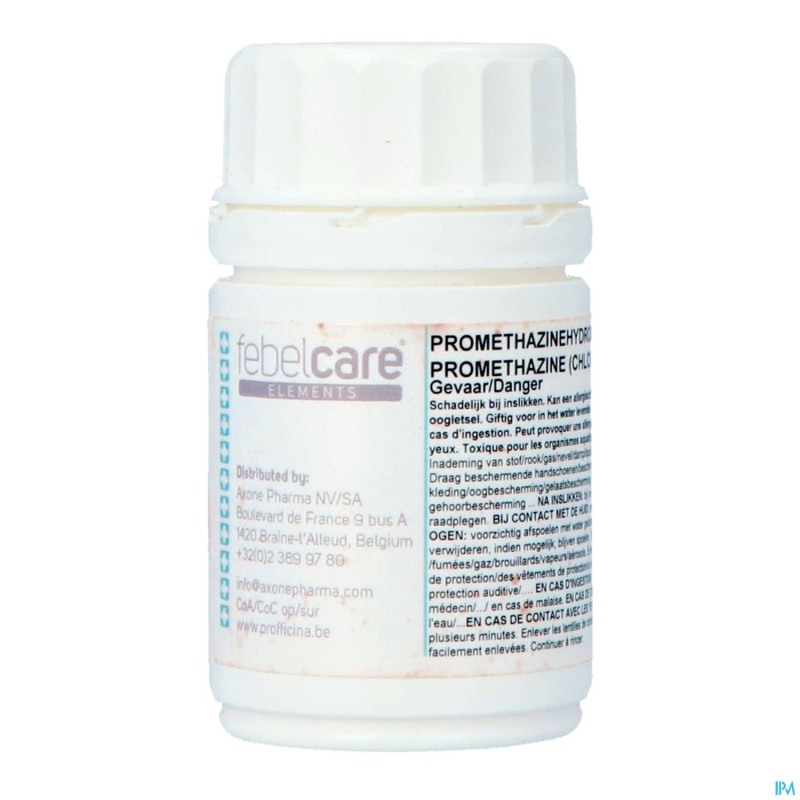 Promethazine hcl 25g febelcare