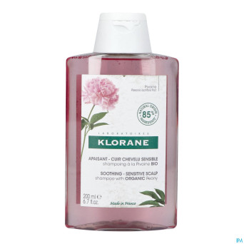 Klorane capil. sh pivoine bio 200ml