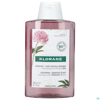 Klorane capil. sh pivoine bio 200ml