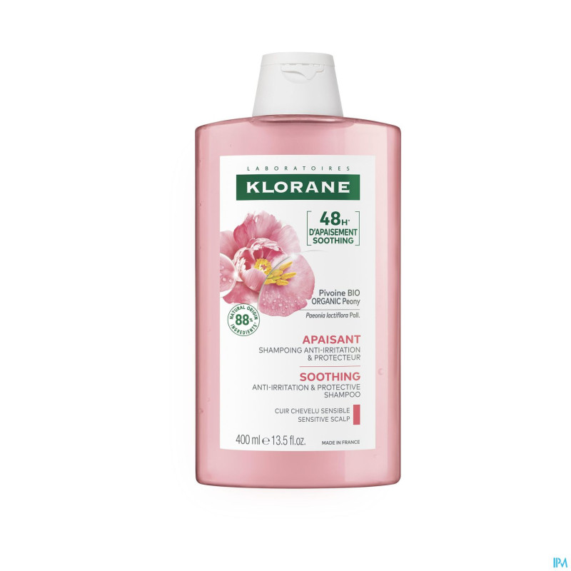 Klorane capil. sh pivoine bio 400ml