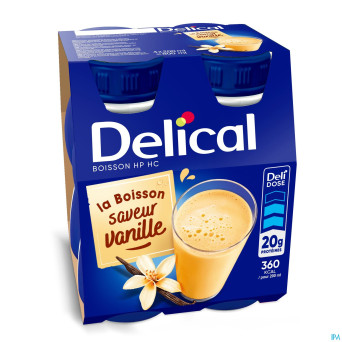 Delical hphc 360 vanille    4x200ml
