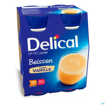 Delical hphc 360 vanille    4x200ml