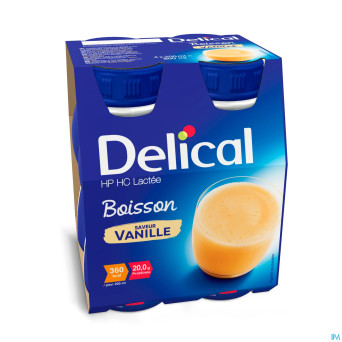 Delical hphc 360 vanille    4x200ml
