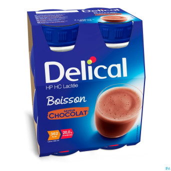 Delical hphc 360 chocolat   4x200ml