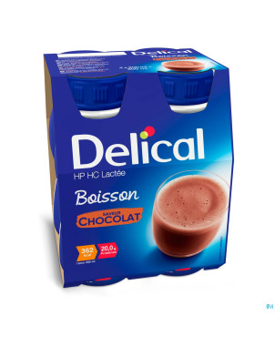 Delical hphc 360 chocolat   4x200ml