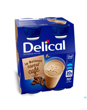 Delical hphc 360 cafe    4x200ml