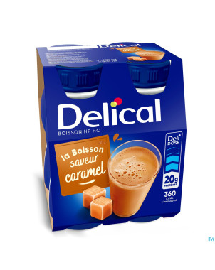 Delical hphc 360 caramel    4x200ml