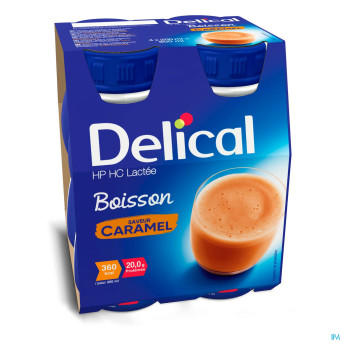 Delical hphc 360 caramel    4x200ml