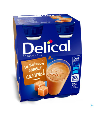 Delical hphc 360 caramel    4x200ml