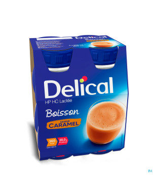 Delical hphc 360 caramel    4x200ml