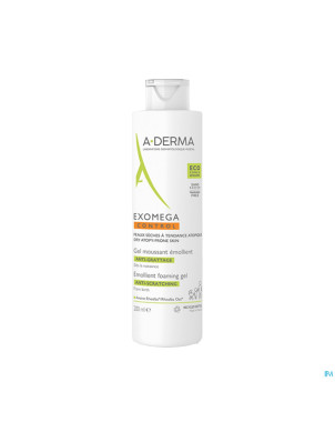 Aderma exomega control gel moussant emolient 200ml