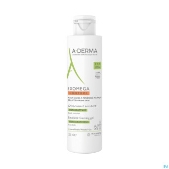 Aderma exomega control gel moussant emolient 200ml