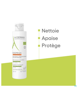 Aderma exomega control gel moussant emolient 200ml
