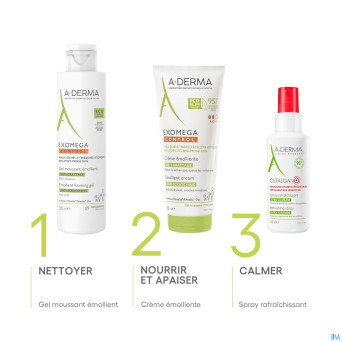 Aderma exomega control gel moussant emolient 200ml