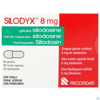Silodyx 8mg pi pharma caps dur 90x8mg pip