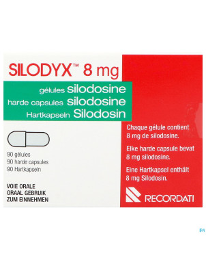 Silodyx 8mg pi pharma caps dur 90x8mg pip