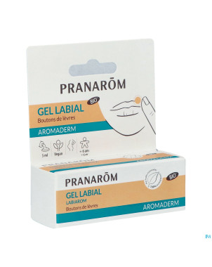 Pranarom aromaderm gel labial labiarom tube 5ml