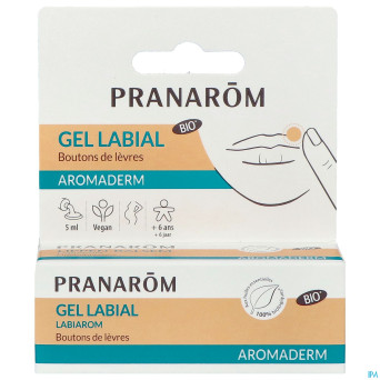 Pranarom aromaderm gel labial labiarom tube 5ml