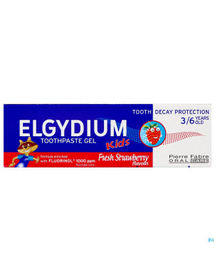 Elgydium kids fraise givree 50ml