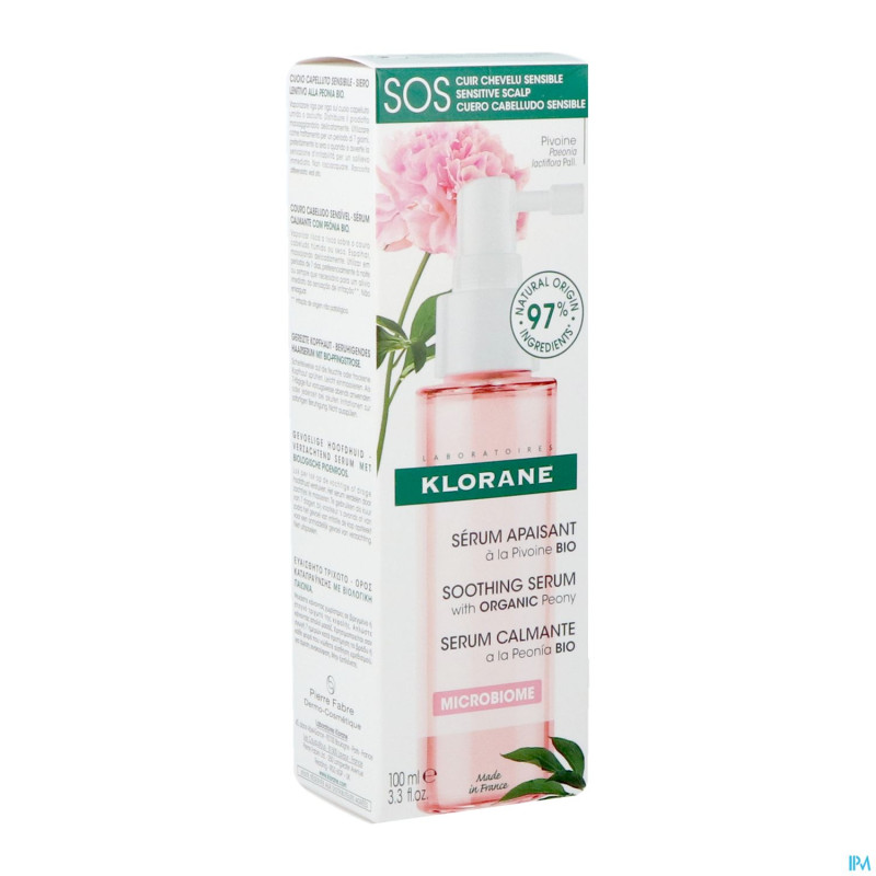 Klorane capil. serum sos pivoine bio    100ml