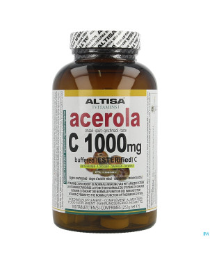 Altisa c 1000 tamponnee acerola comp a croquer 100