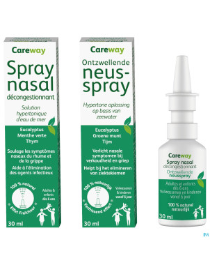 Careway nasal spray decongestionnant    30ml