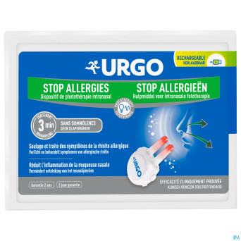 Urgo stop allerg.dispositif photother. intranasale