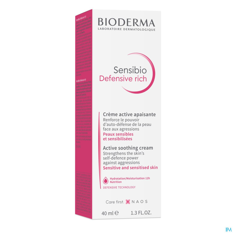 Bioderma sensibio defensive rich    40ml