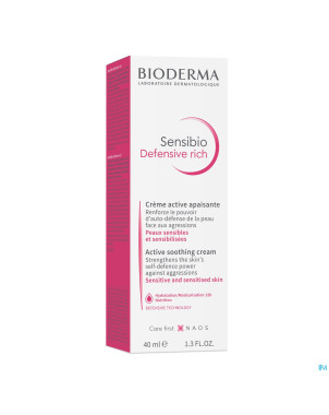 Bioderma sensibio defensive rich    40ml