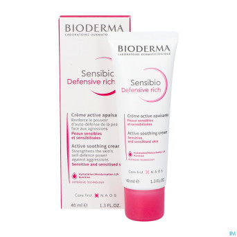 Bioderma sensibio defensive rich    40ml