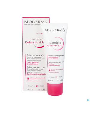 Bioderma sensibio defensive rich    40ml