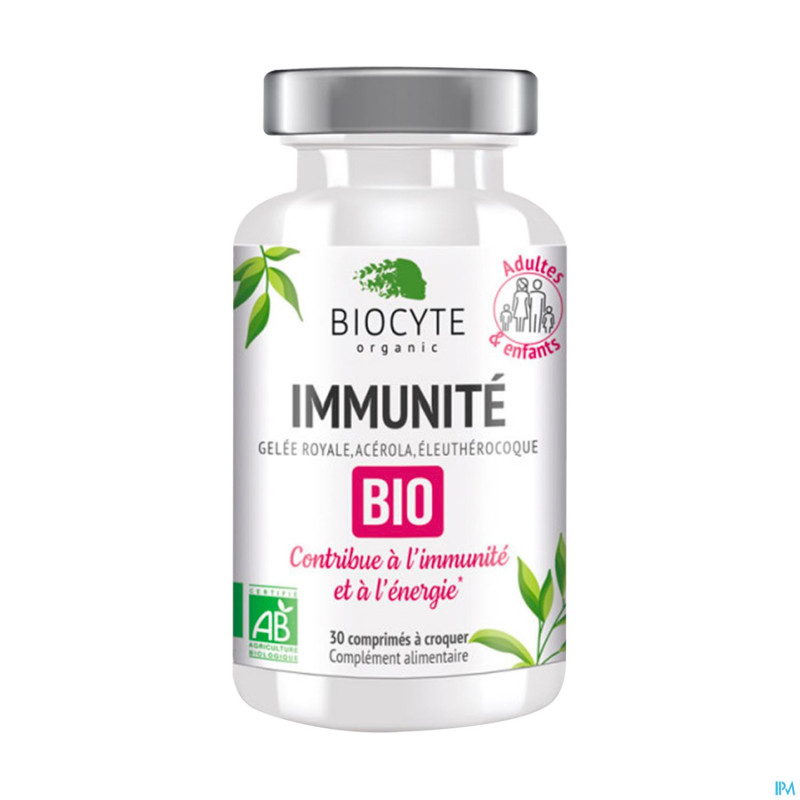 Biocyte immunity bio    comp a croquer 30