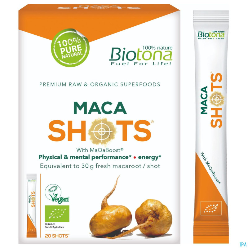 Biotona maca shot    sach 20x2,2g
