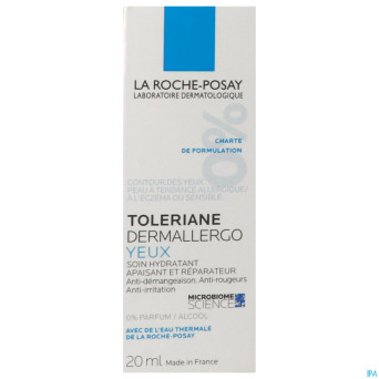 Lrp toleriane dermallergo yeux 20ml