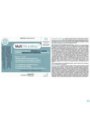 Multi vit-a-mins    tabl 60