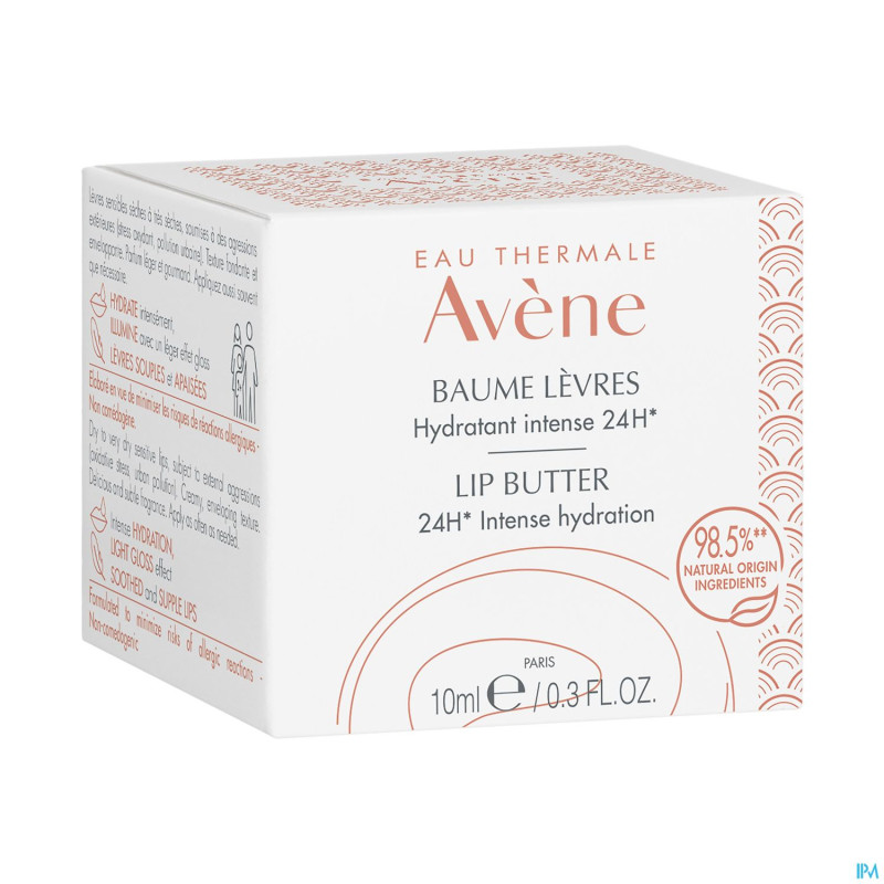 Avene baume levres hydratation intense 24h    10ml