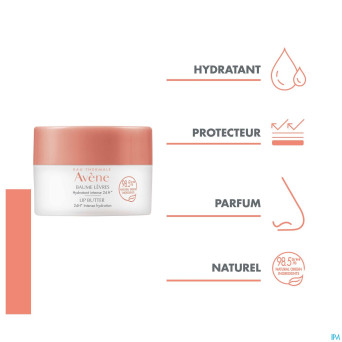 Avene baume levres hydratation intense 24h    10ml