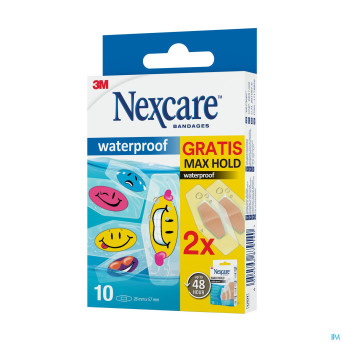 Nexcare tattoo wtp pansement 26mmx57mm 10+2  promo